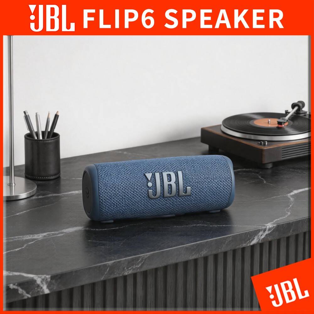 Jbl Speaker Flip 6 - Caixa de Som Portátil Bluetooth JBL