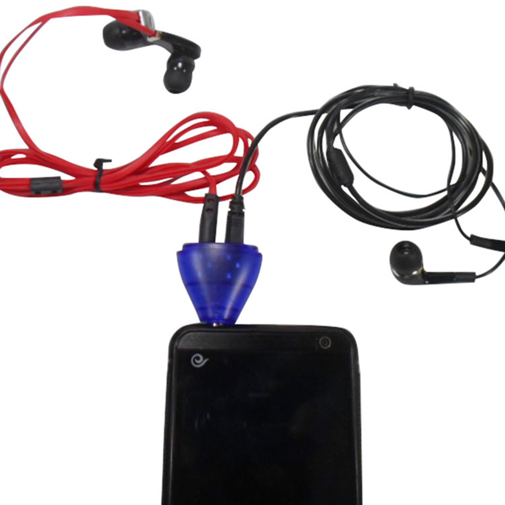 Adaptador divisor de fones de  - Earphone Splitter Jack avaliação e preço