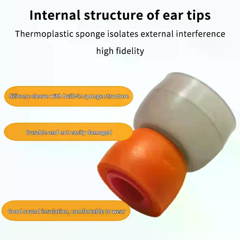 Um Par de Protetores de Silico - Earphone Foam Tip avaliação e preço